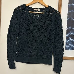 Loft Green Sweater Size Small